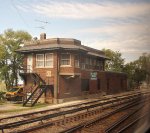 CD tower now Communications dept.